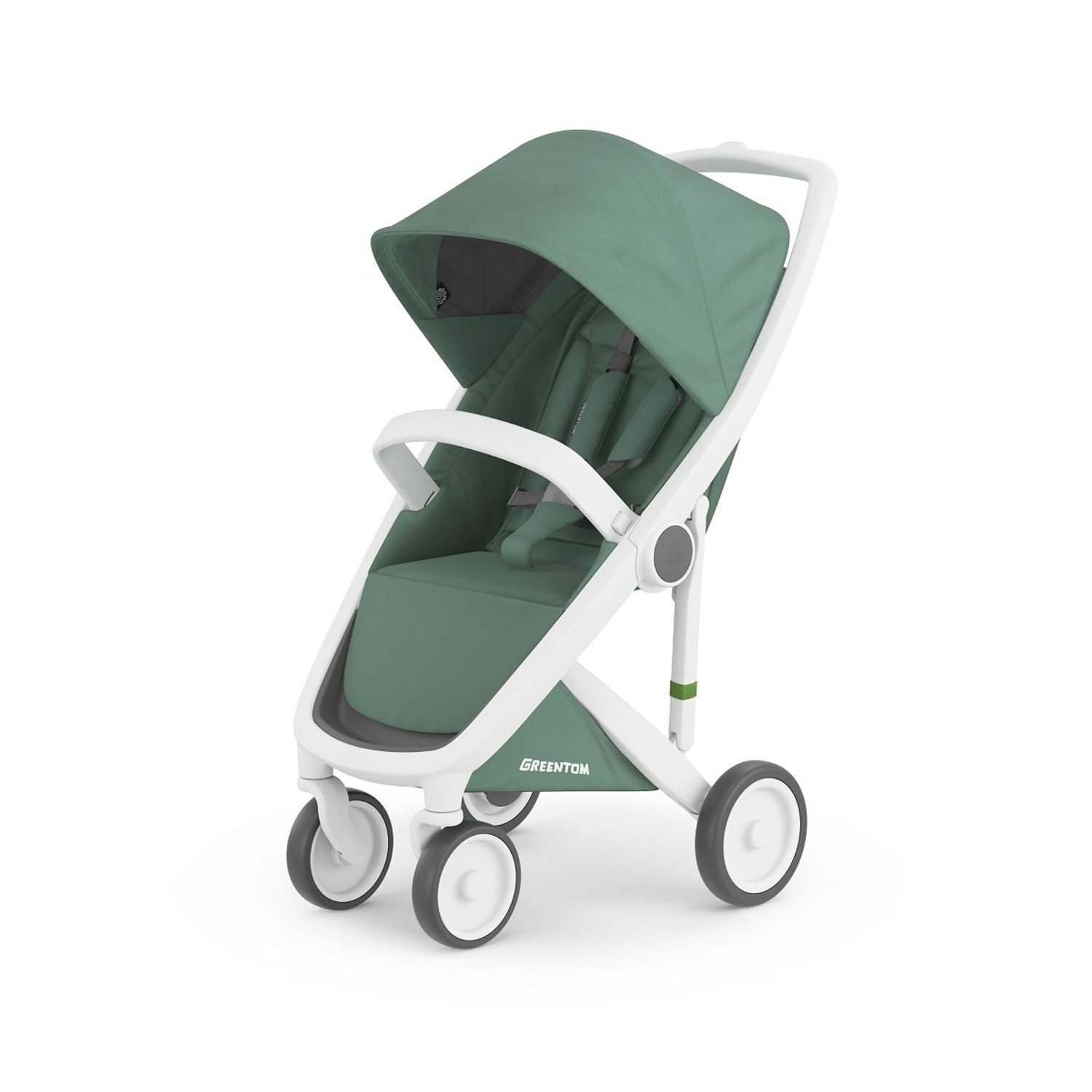 Carucior, Greentom, Classic Upp, 100% Ecologic, White Sage fotografia produsului