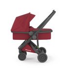 Carucior 2 In 1, Greentom, 100% Ecologic, Black Cherry fotografia produsului View 6 S