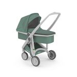 Carucior 2 In 1, Greentom, 100% Ecologic, Grey Sage fotografia produsului View 6 S