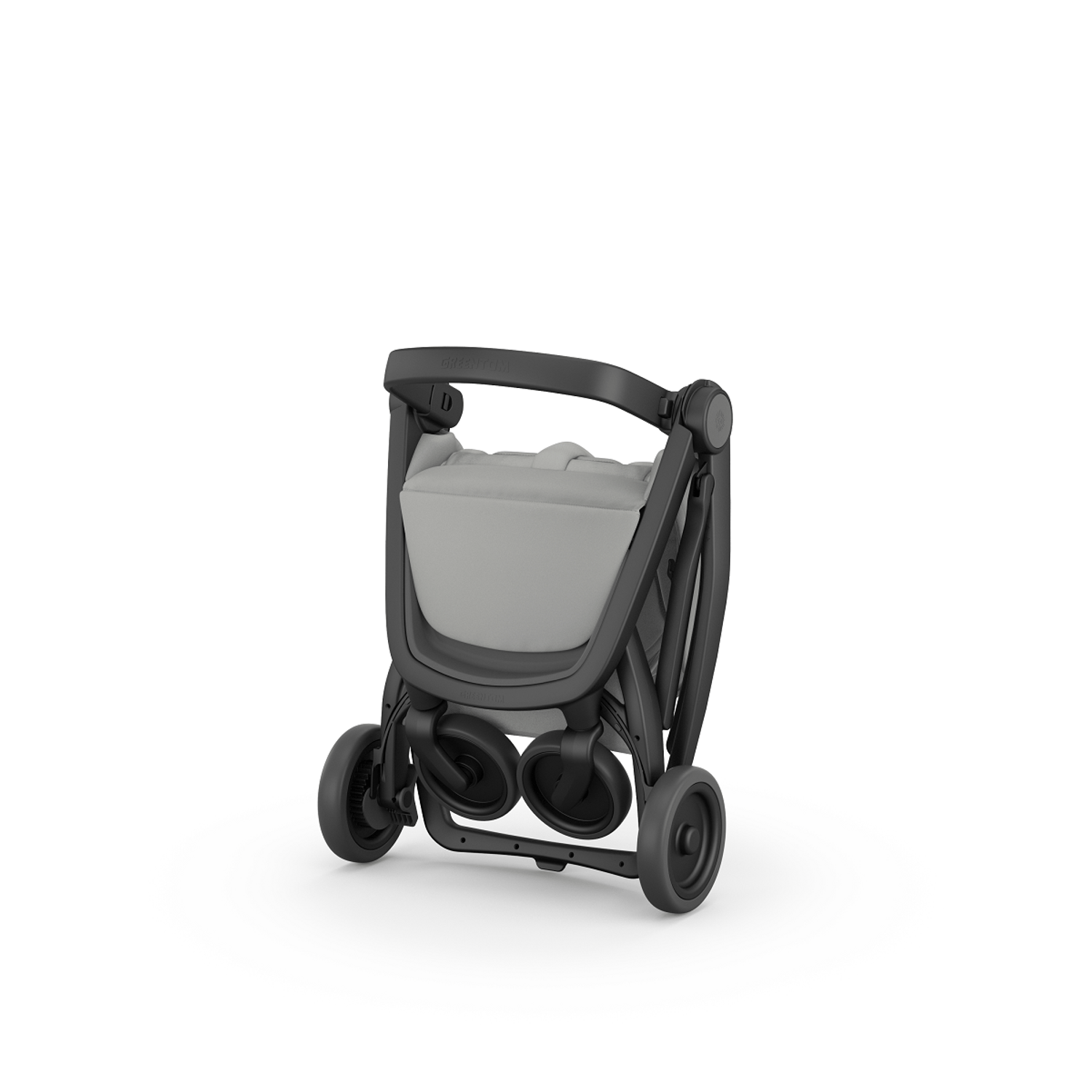 Carucior, Greentom, Classic Upp, 100% Ecologic, Black Grey fotografia produsului View 4 L