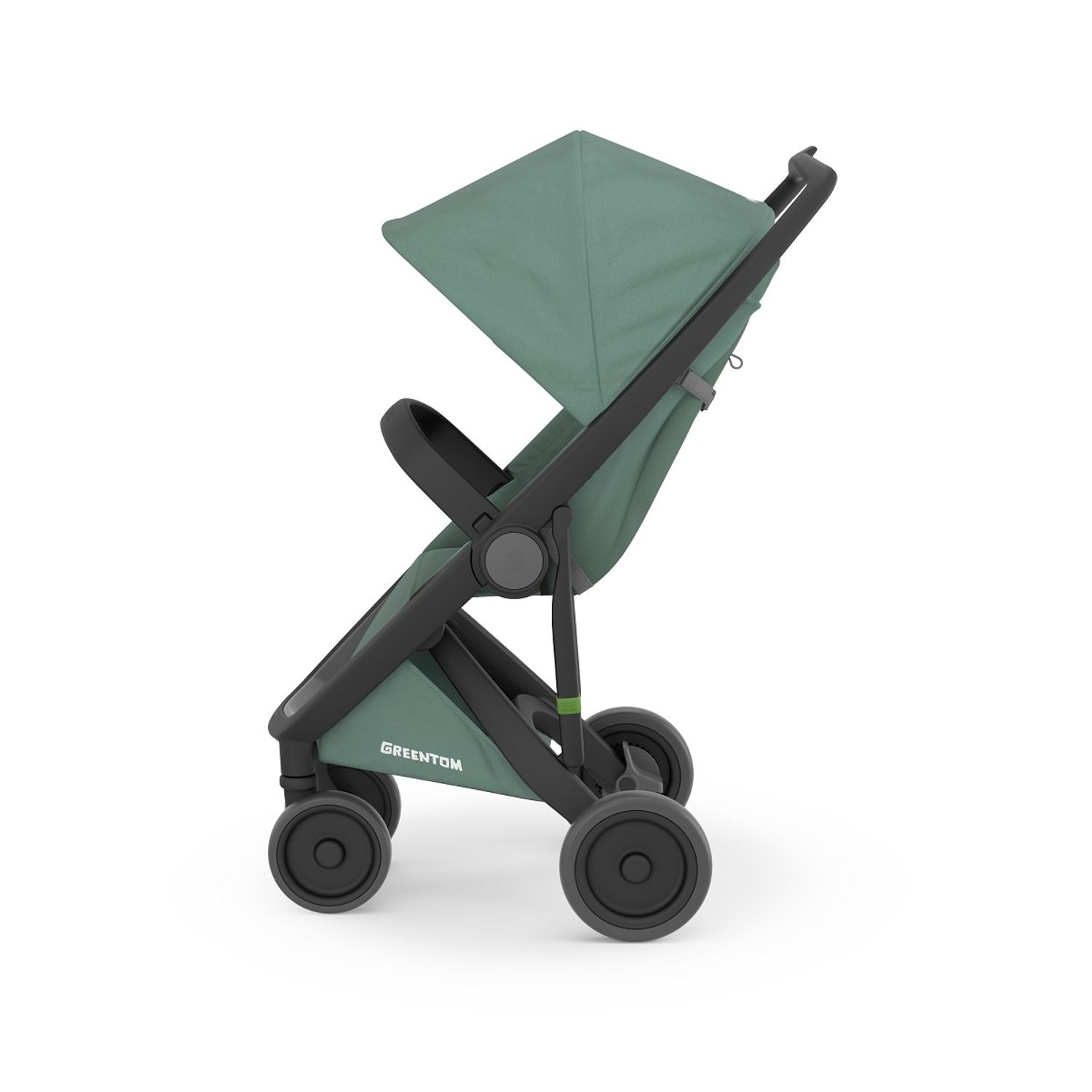 Carucior, Greentom, Classic Upp, 100% Ecologic, Black Sage fotografia produsului View 3 L