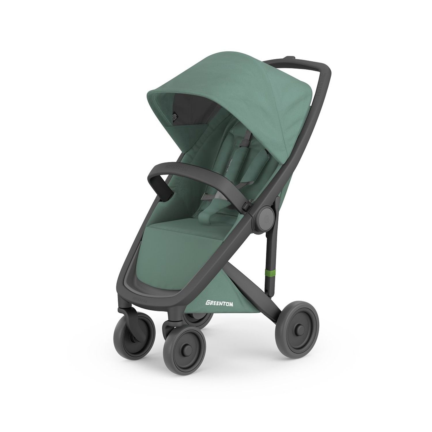 Carucior, Greentom, Classic Upp, 100% Ecologic, Black Sage fotografia produsului