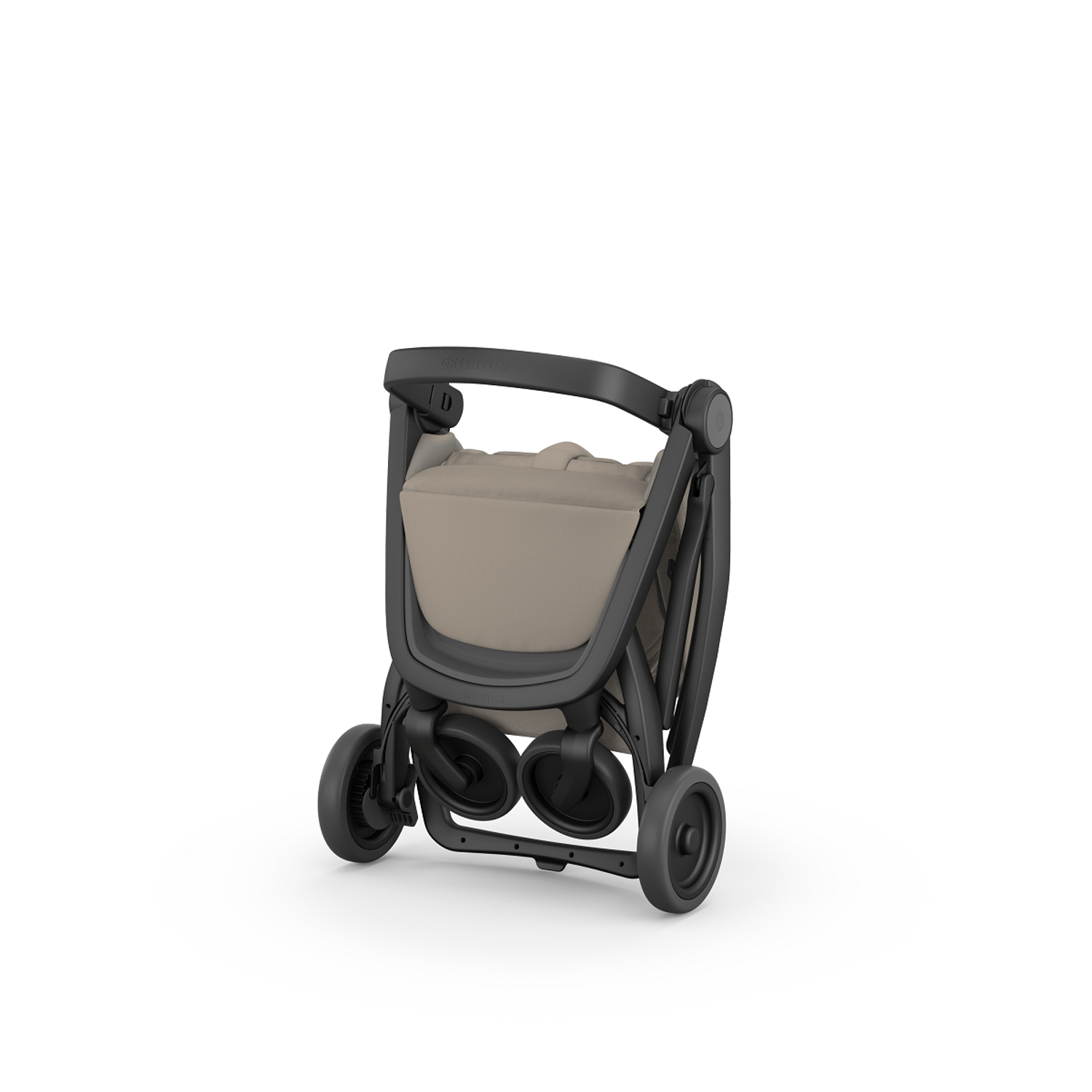 Carucior, Greentom, Classic Upp, 100% Ecologic, Black Sage fotografia produsului View 4 L