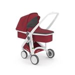 Carucior 2 In 1, Greentom, 100% Ecologic, White Cherry fotografia produsului View 4 S