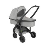 Carucior 2 In 1, Greentom, 100% Ecologic, Black Grey fotografia produsului View 4 S