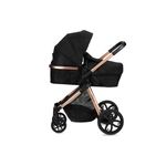 Carucior transformabil 2in1 Momi Limuru - Black fotografia produsului View 3 S