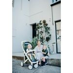 Carucior, Greentom, Classic Upp, 100% Ecologic, White Mint fotografia produsului View 4 S