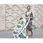Carucior, Greentom, Reversible, 100% Ecologic, Grey Mint fotografia produsului View 3 S