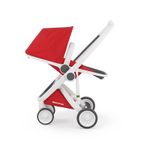 Carucior, Greentom, Reversible, 100% Ecologic, White Red fotografia produsului View 2 S