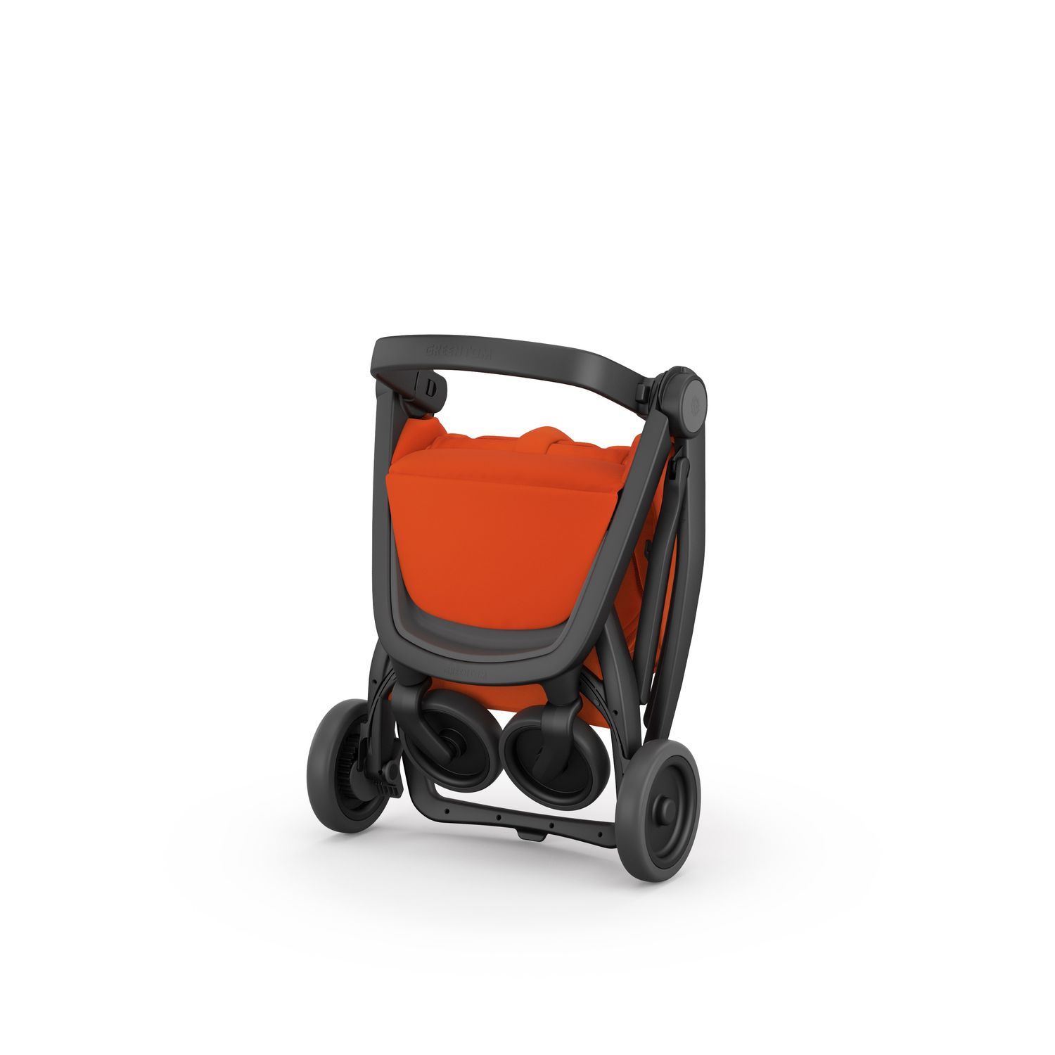 Carucior, Greentom, Classic Upp, 100% Ecologic, Black Orange fotografia produsului View 6 L
