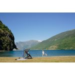 Carucior, Greentom, Classic Upp, 100% Ecologic, Black Mint fotografia produsului View 2 S