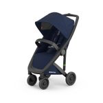 Carucior, Greentom, Classic Upp, 100% Ecologic, Black Blue fotografia produsului