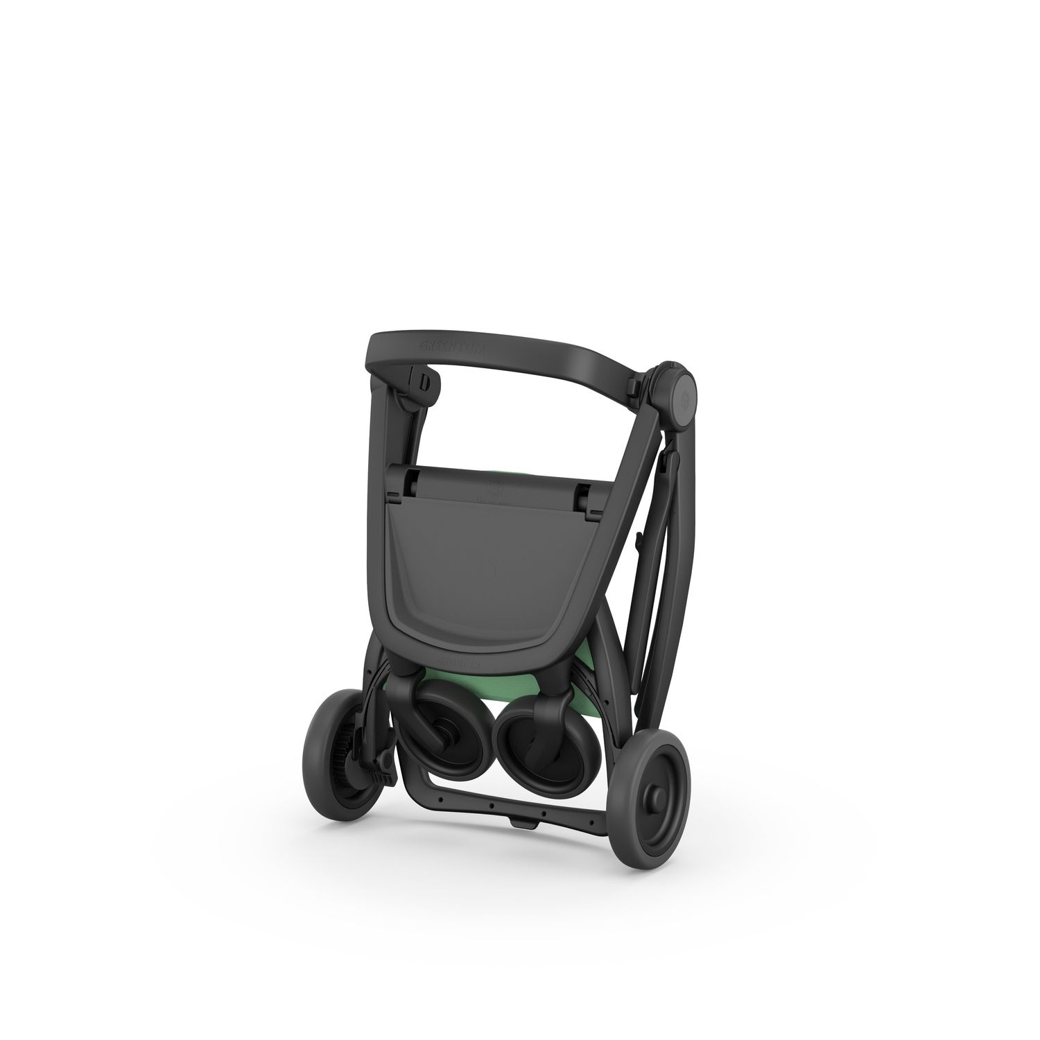 Carucior, Greentom, Reversible, 100% Ecologic, Black Mint fotografia produsului View 6 L