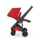 Carucior, Greentom, Reversible, 100% Ecologic, Black Red fotografia produsului View 6 S