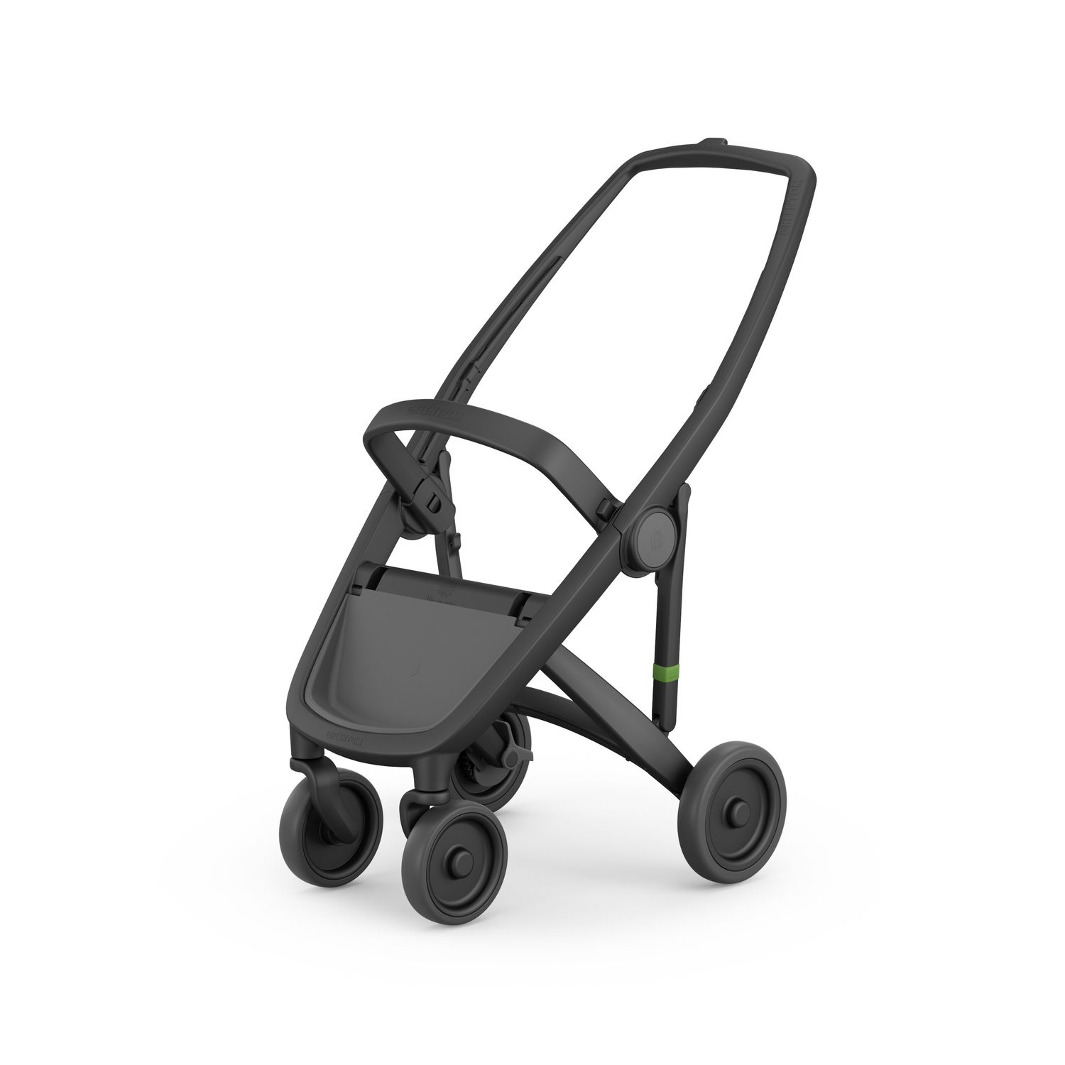 Carucior, Greentom, Reversible, 100% Ecologic, Black Orange fotografia produsului View 4 L