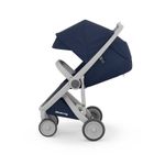 Carucior, Greentom, Classic Upp, 100% Ecologic, Grey Blue fotografia produsului View 2 S