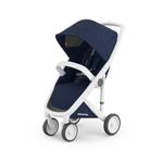 Carucior, Greentom, Classic Upp, 100% Ecologic, White Blue fotografia produsului