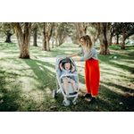 Carucior, Greentom, Classic Upp, 100% Ecologic, White Blue fotografia produsului View 3 S