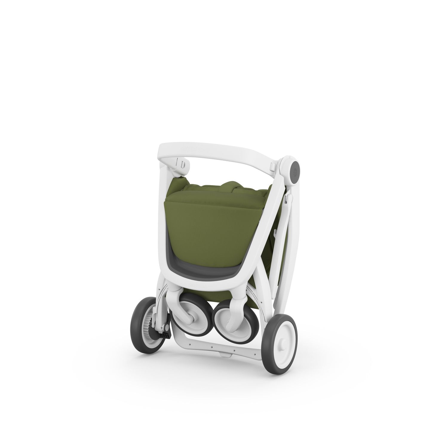 Carucior, Greentom, Classic Upp, 100% Ecologic, White Olive fotografia produsului View 6 L