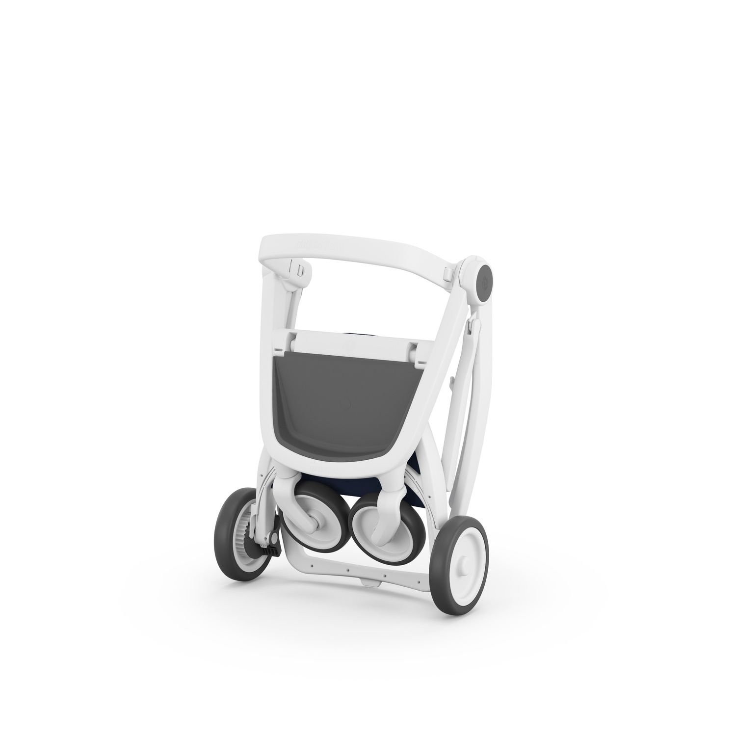 Carucior 2 in 1, Greentom, 100% Ecologic, White Blue fotografia produsului View 6 L