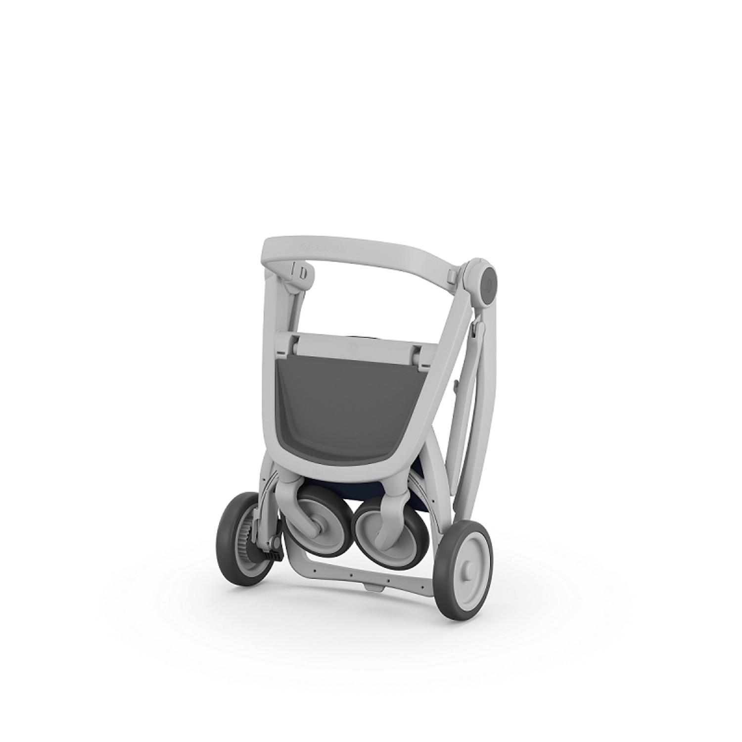 Carucior, Greentom, Reversible, 100% Ecologic, Grey Blue fotografia produsului View 3 L