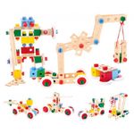 Set Bino Constructii Lemn 120 Piese fotografia produsului
