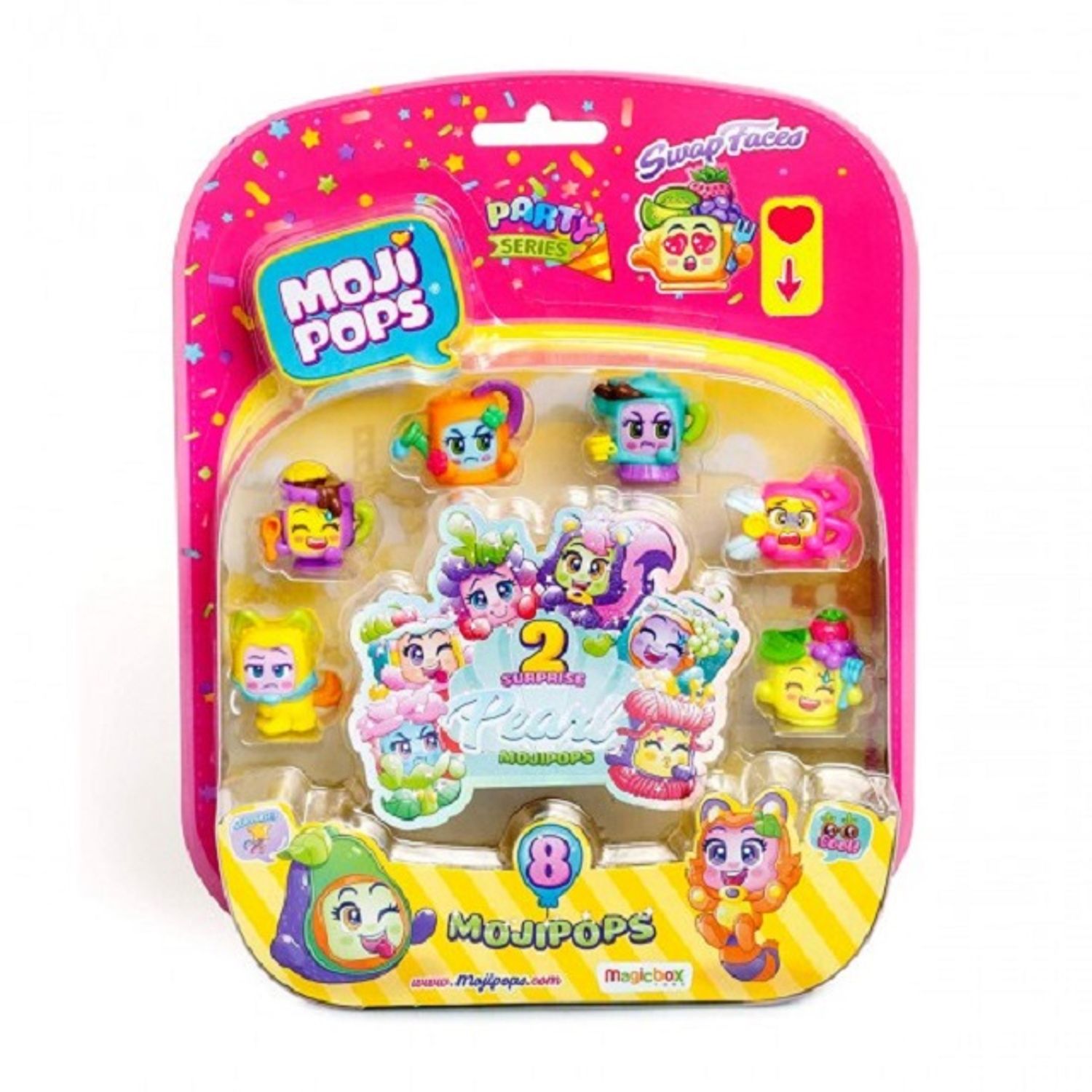 Set de joaca cu 8 figurine Moji Pops &minus; Pearl fotografia produsului