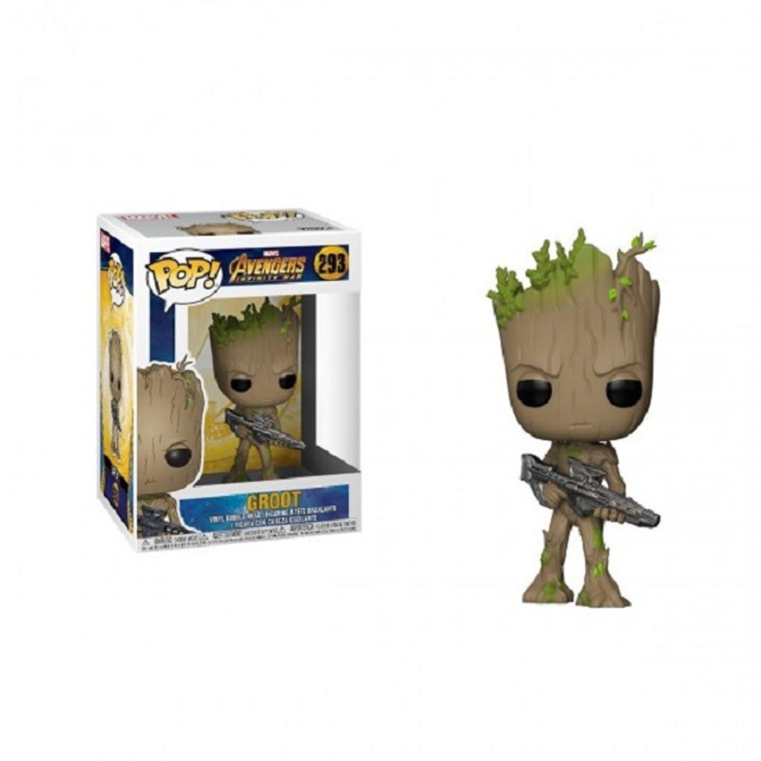 Figurina Funko Pop! Groot cu blaster seria Avengers 9,6cm fotografia produsului View 2 L