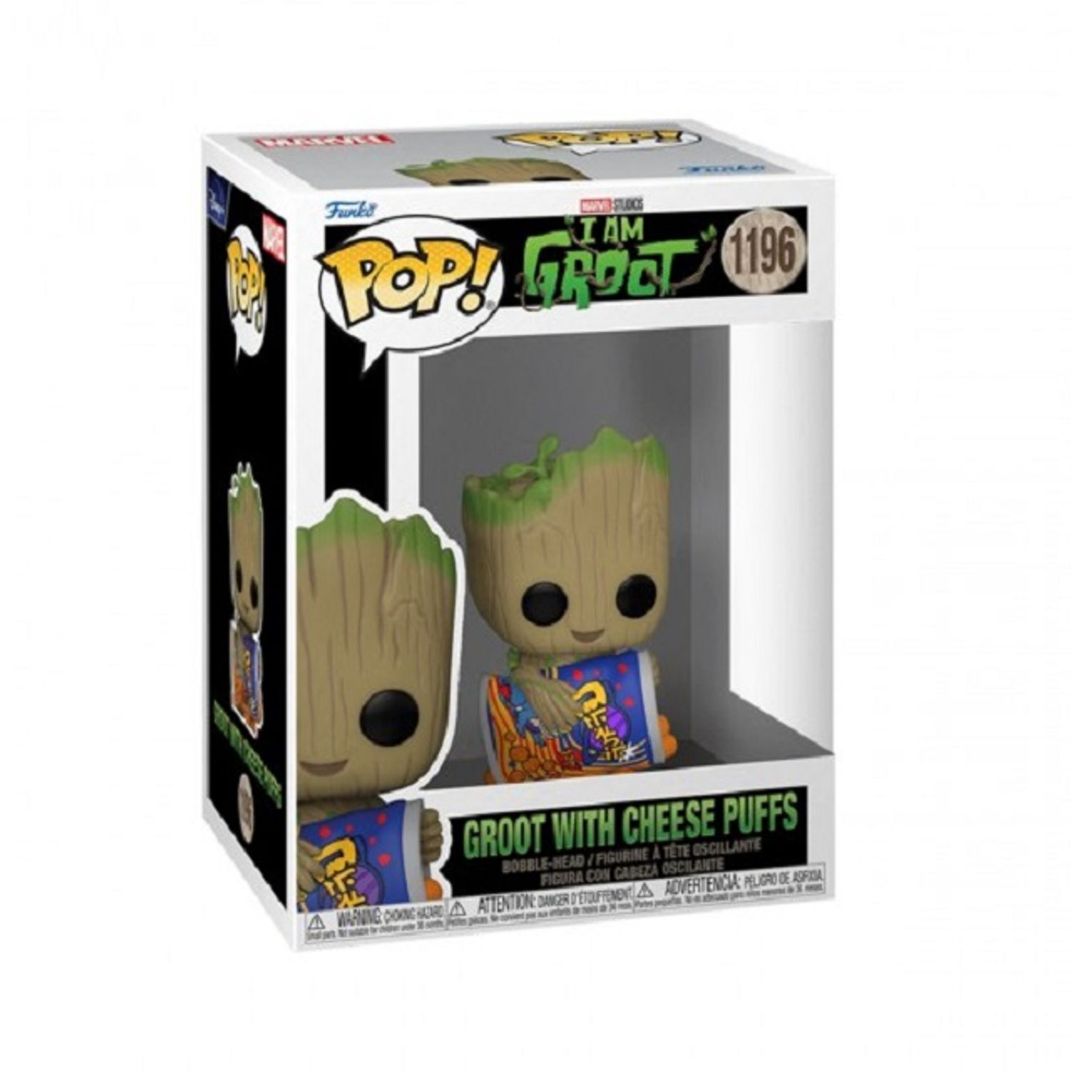 Figurina Funko Pop! Groot with cheese puffs fotografia produsului View 2 L