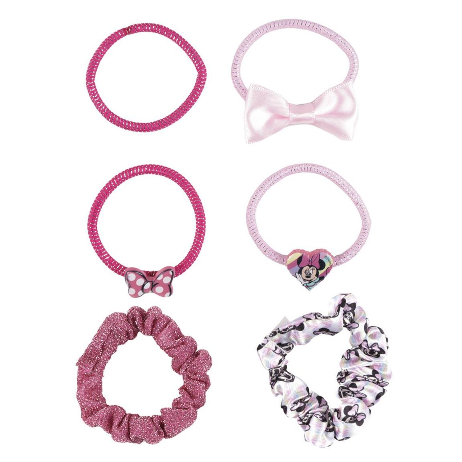 Accesorii pentru par Elastice 6 piese Minnie fotografia produsului View 2 L