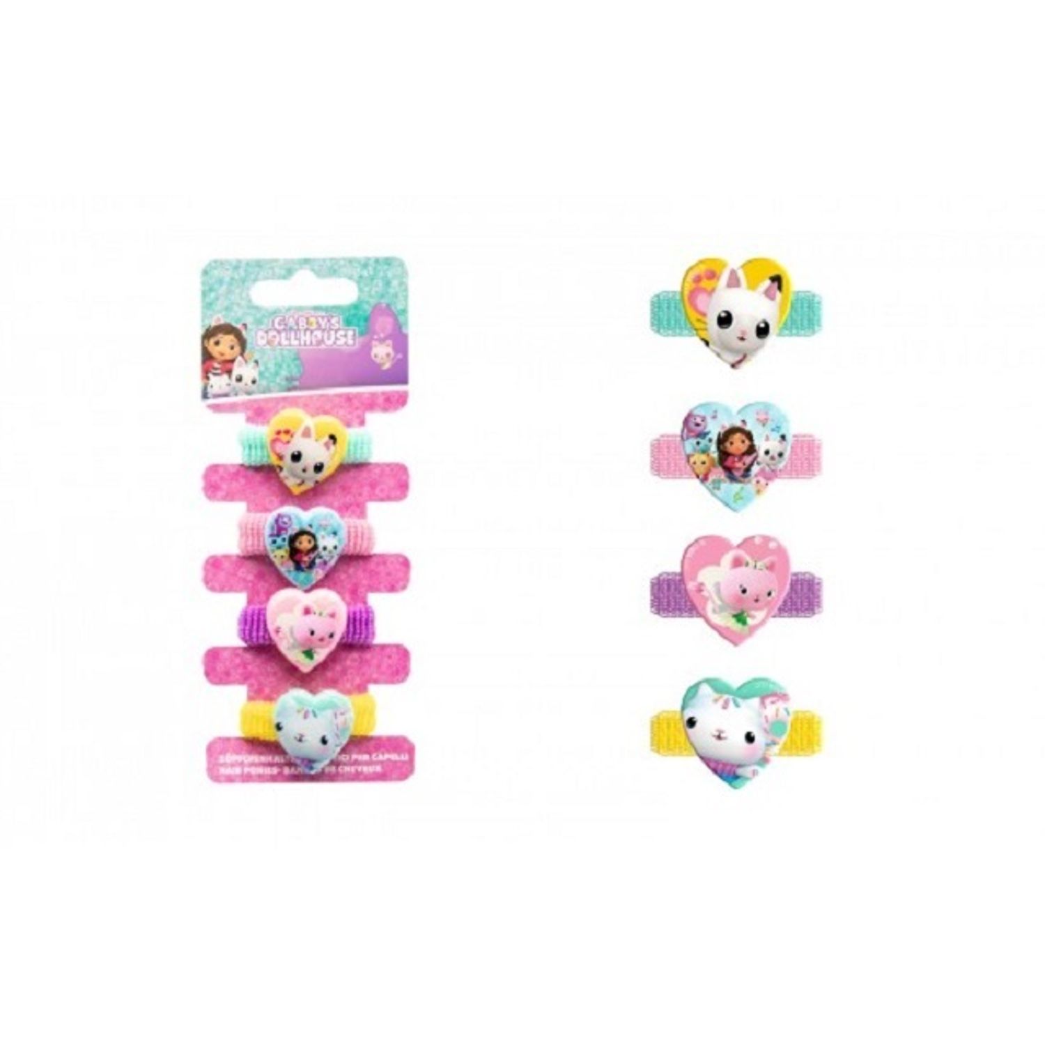 Set accesorii de par 4 buc. Gabby's Dollhouse fotografia produsului