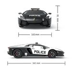 Masina cu telecomanda Lamborghini Aventador Police (1:14,2,4 G&Iacute;z) KS Drive fotografia produsului View 3 S