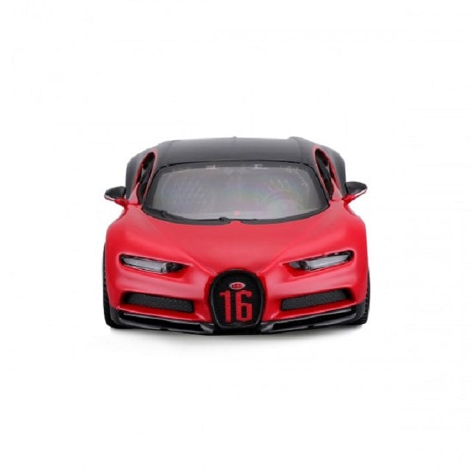Macheta auto Bugatti Chiron Sport, Bburago, rosu&minus;negru, 1:32 fotografia produsului View 2 L