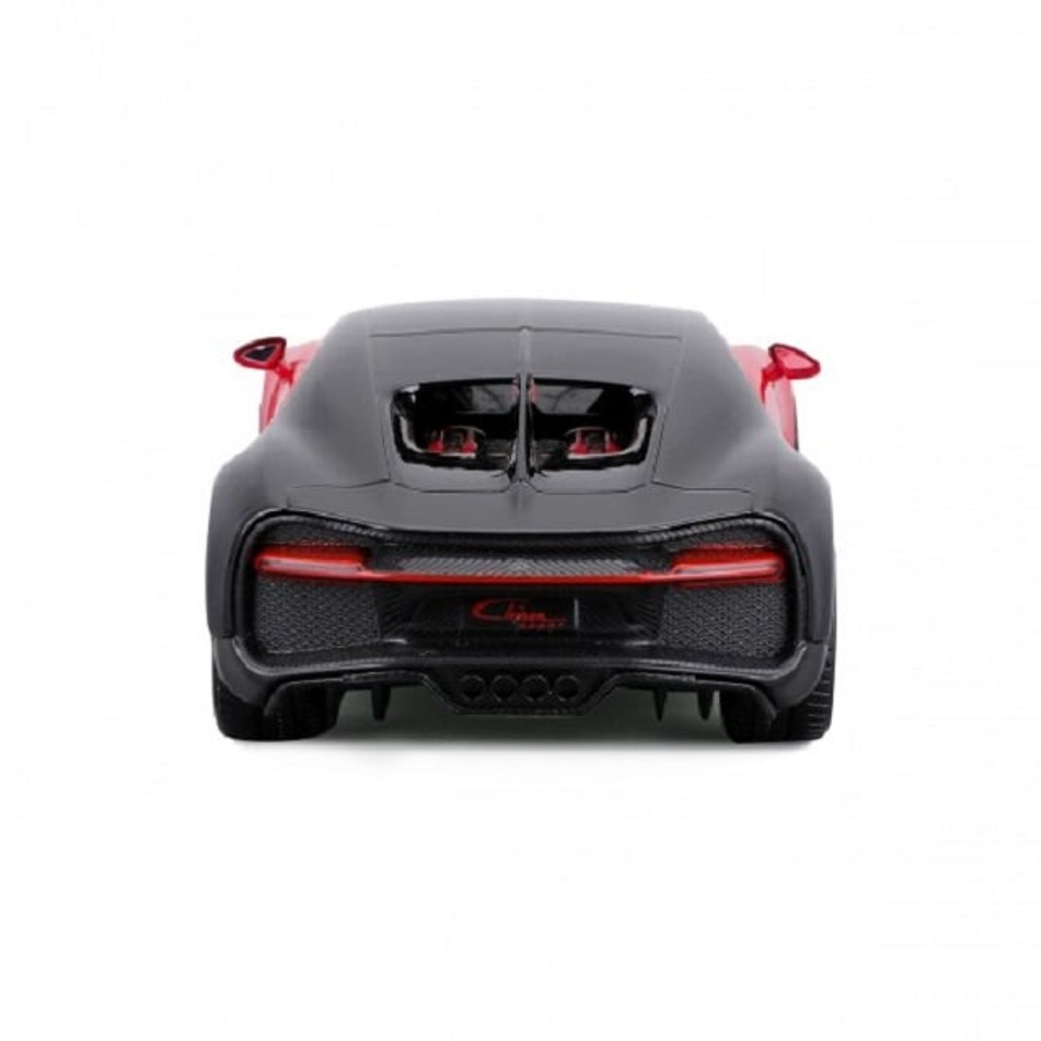 Macheta auto Bugatti Chiron Sport, Bburago, rosu&minus;negru, 1:32 fotografia produsului View 3 L