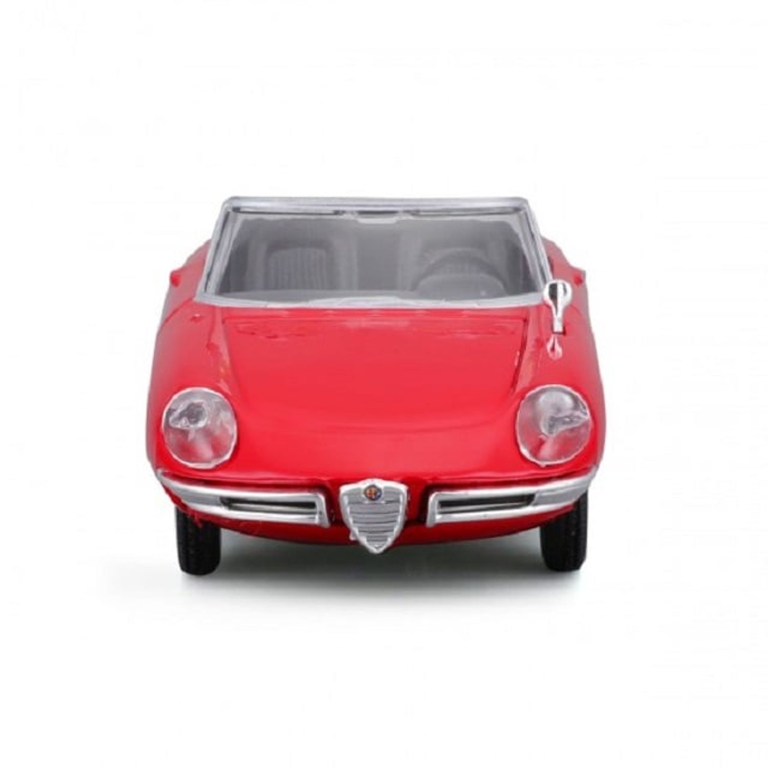 Macheta auto Alfa Romeo Spider 1966, Bburago, rosie, 1:32 fotografia produsului View 2 L