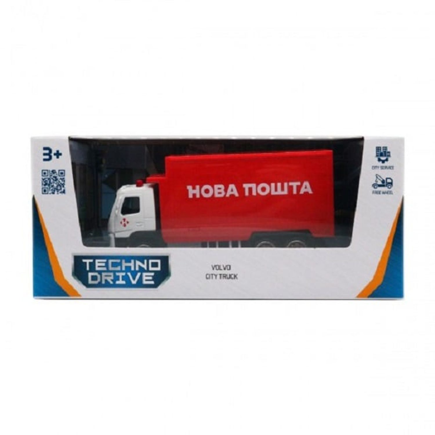 Jucarie Camion Volvo City Truck Nova Posta TechnoDrive fotografia produsului View 2 L