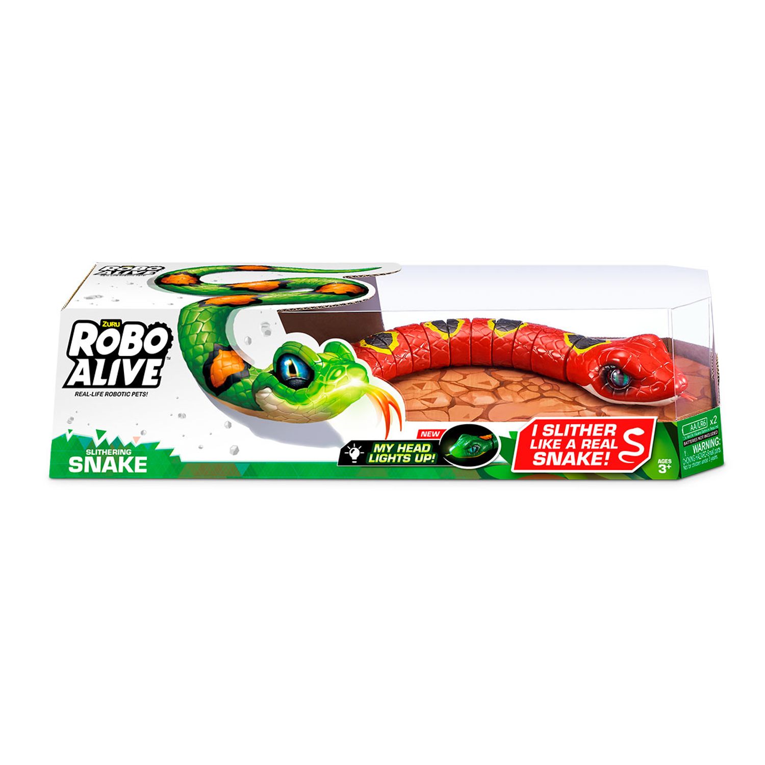 Jucarie interactiva Zuru Robo Alive Sarpe Rosu fotografia produsului View 2 L