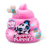 Jucarie de plus surpriza Catelus Interactiv Pets Alive Pooping Puppies fotografia produsului