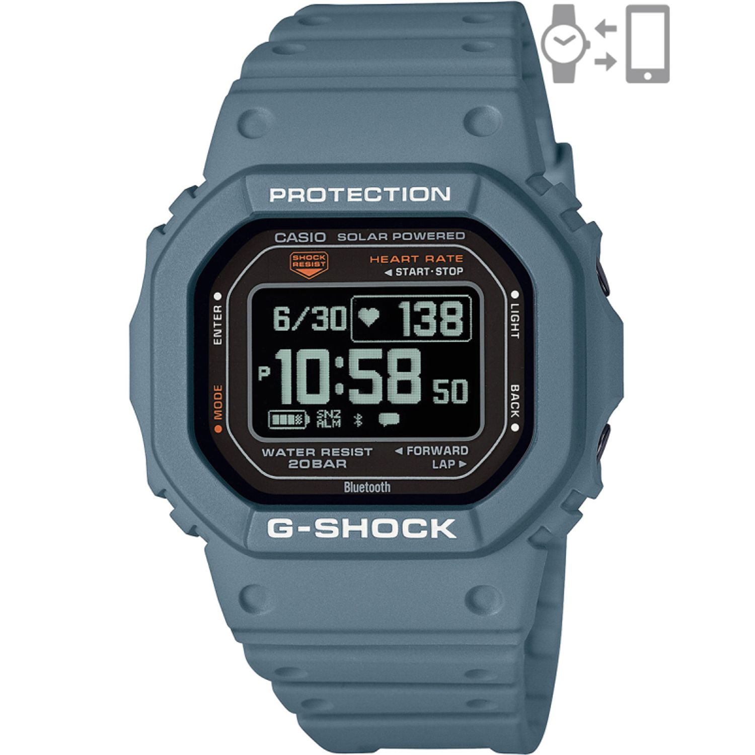 Ceas Barbati, Casio G-Shock, G-Squad DW-H5600-2ER fotografia produsului