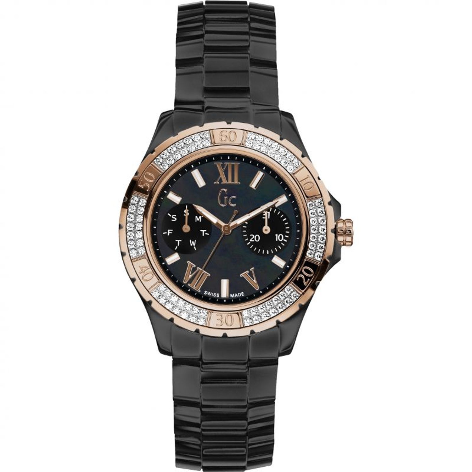 Ceas Dama, Gc - Guess Collection, Ceramic X69119L2S fotografia produsului
