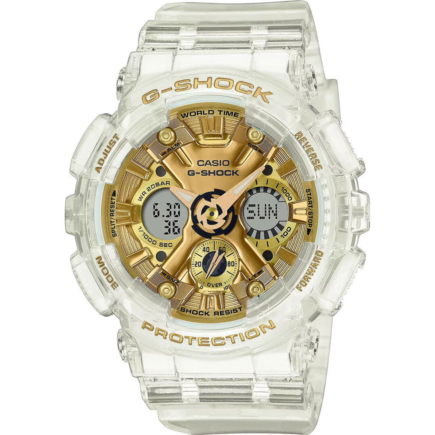 Ceas Dama, Casio G-Shock, Classic GMA GMA-S120SG-7AER fotografia produsului