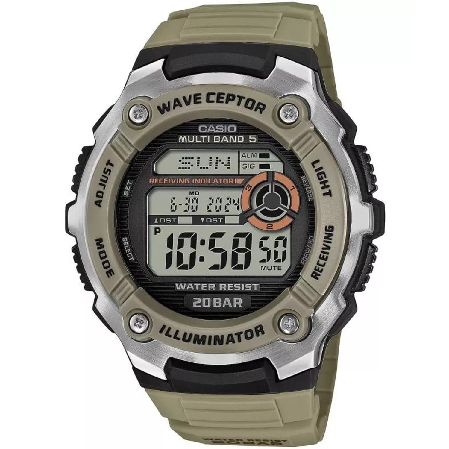 Ceas Barbati, Casio, WaveCeptor Radio Controlled WV-200R-5AEF fotografia produsului