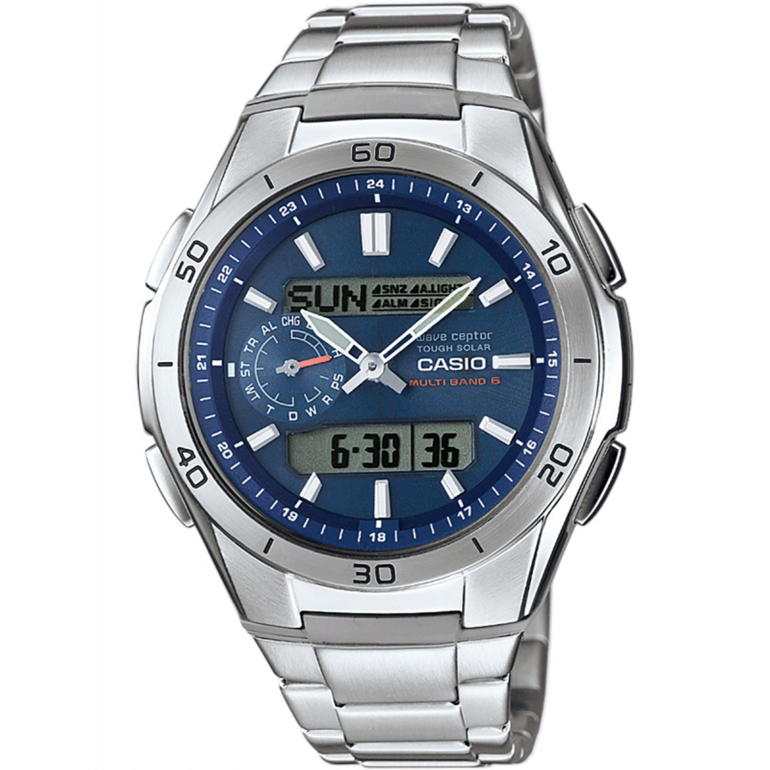 Ceas Barbati, Casio, WaveCeptor Radio Controlled WVA-M650D-2AER fotografia produsului