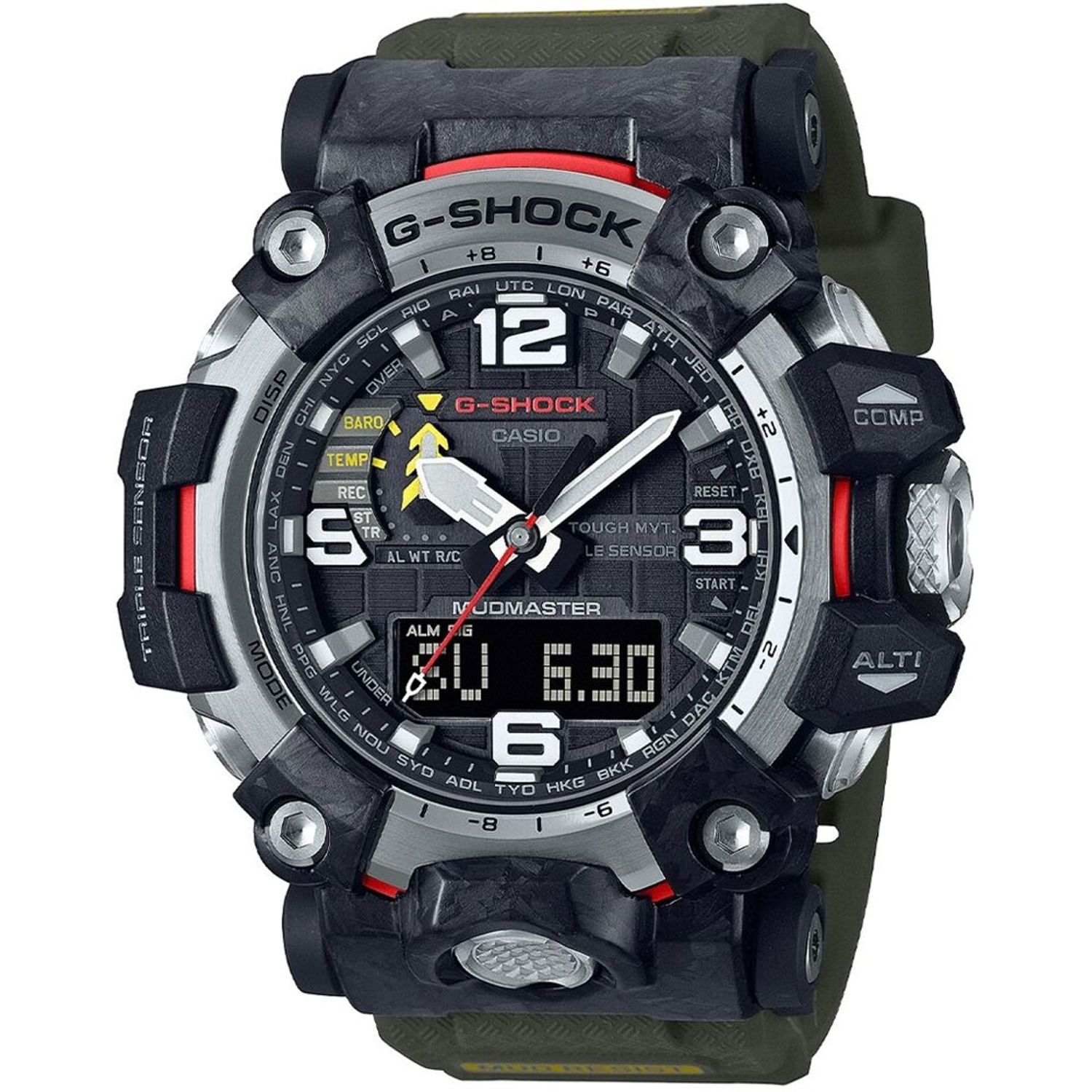 Ceas Barbati, Casio G-Shock, Master of G Mudmaster GWG-2000-1A3ER fotografia produsului