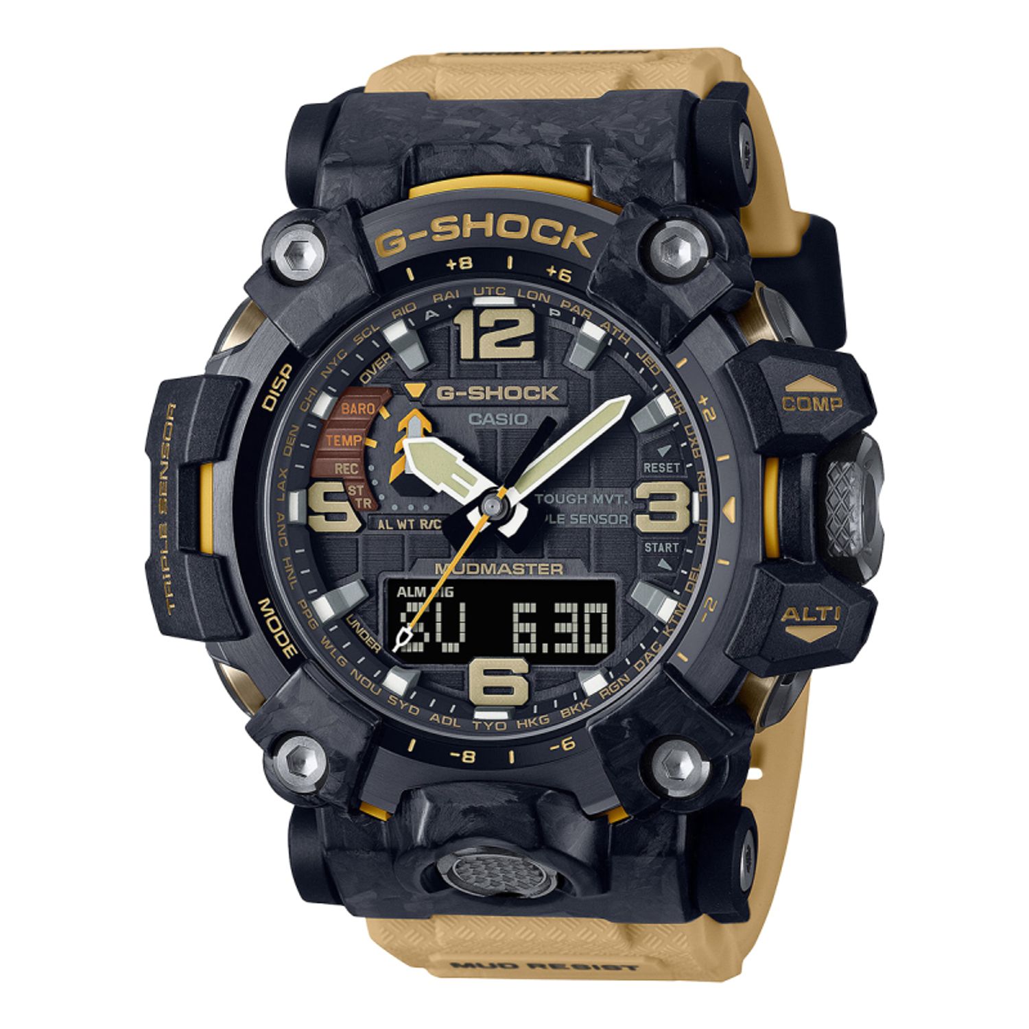 Ceas Barbati, Casio G-Shock, Master of G Mudmaster GWG-2000-1A5ER fotografia produsului