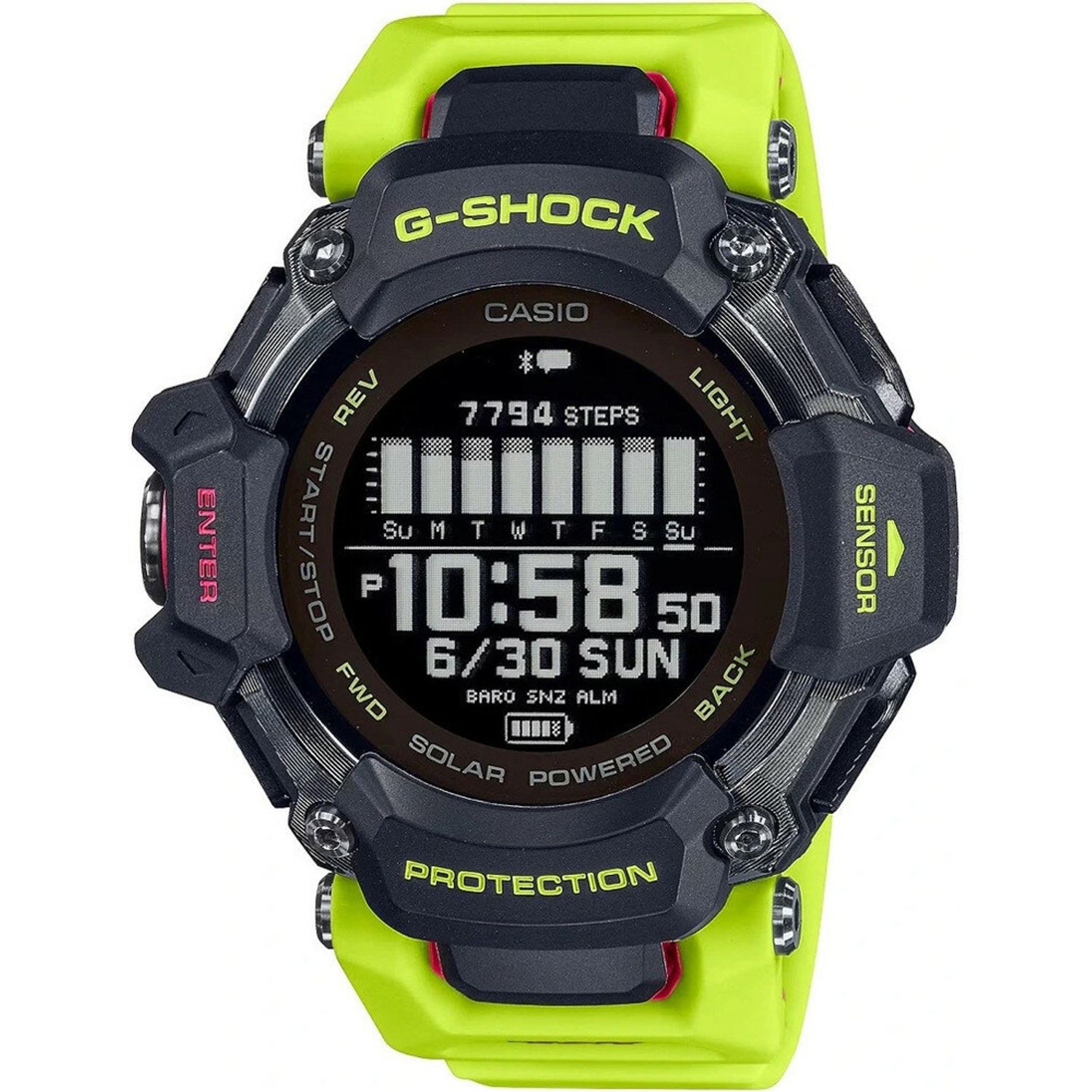 Ceas Smartwatch Barbati, Casio G-Shock, G-Squad Bluetooth GBD-H2000-1A9ER fotografia produsului