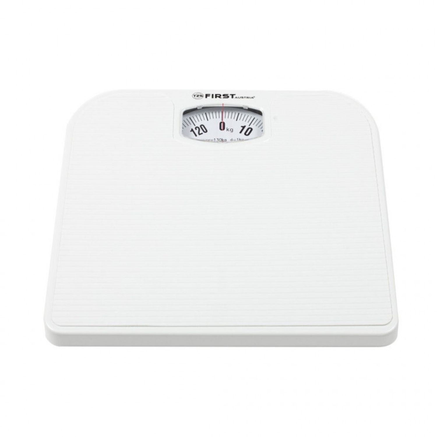 Cantar corporal mecanic First Austria FA-8020-WI, 130 kg, Divizare 1000 g, Alb fotografia produsului