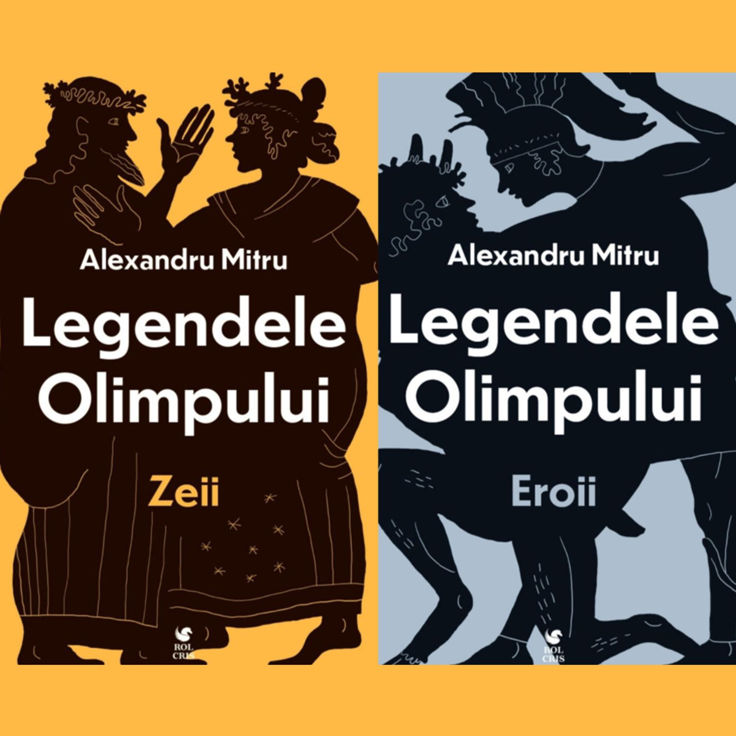 RolCris - Pachet Legendele Olimpului Zeii + Eroii - Alexandru Mitru ...