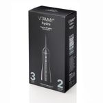 Irigator oral/ dus bucal Vitammy Hydra, profesional, 3 moduri de functionare, rezistent la apa, 2 duze, Negru fotografia produsului View 5 S