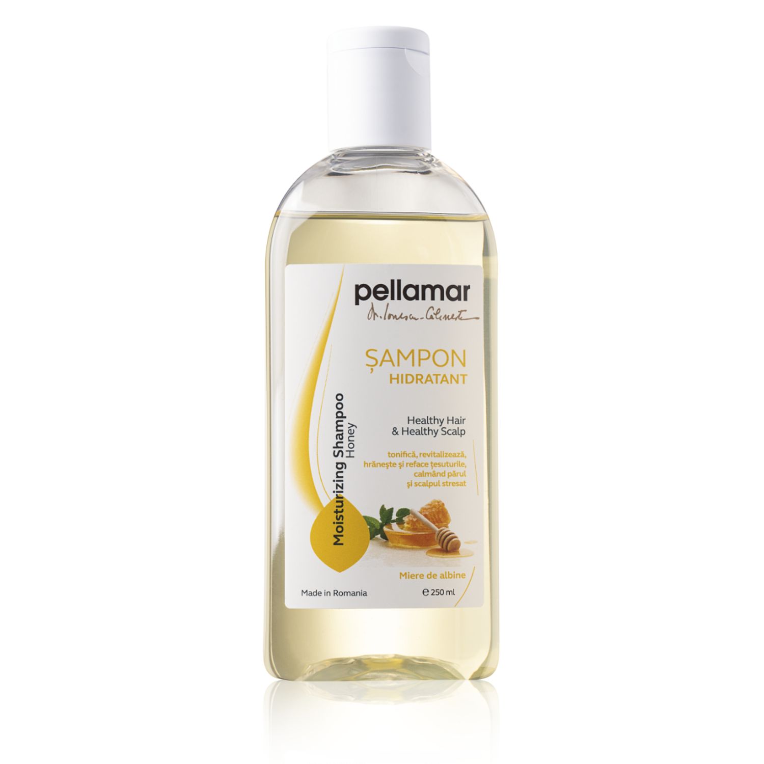 Sampon hidratant Pellamar, cu miere de albine, 250 ml fotografia produsului